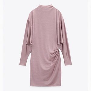 Zara satin mini dress